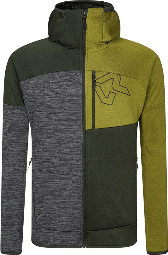 Rock Experience Kobra Mock Neck FZ Man Fleece kombu green/cardarr XL