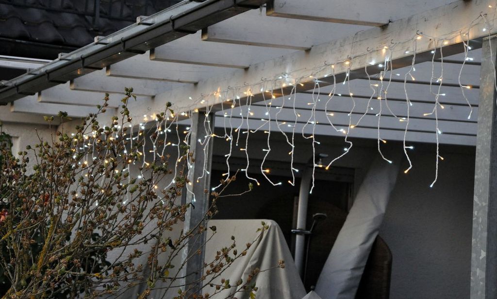 LED Eisregen Lichterkette 480er 12m Produktbild 7