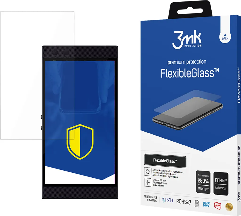 Razer Phone 2 Vetro Flessibile 3Mk - Protezione Schermo Ibrida Anti-Urti