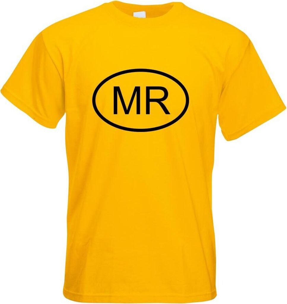 Kiwistar - T-Shirt - gelb - Mauretanien MR Motiv Bedruckt Funshirt Design Print - mit Motiv Bedruckt - Funshirt Design - Sport - Freizeit - Herren ...