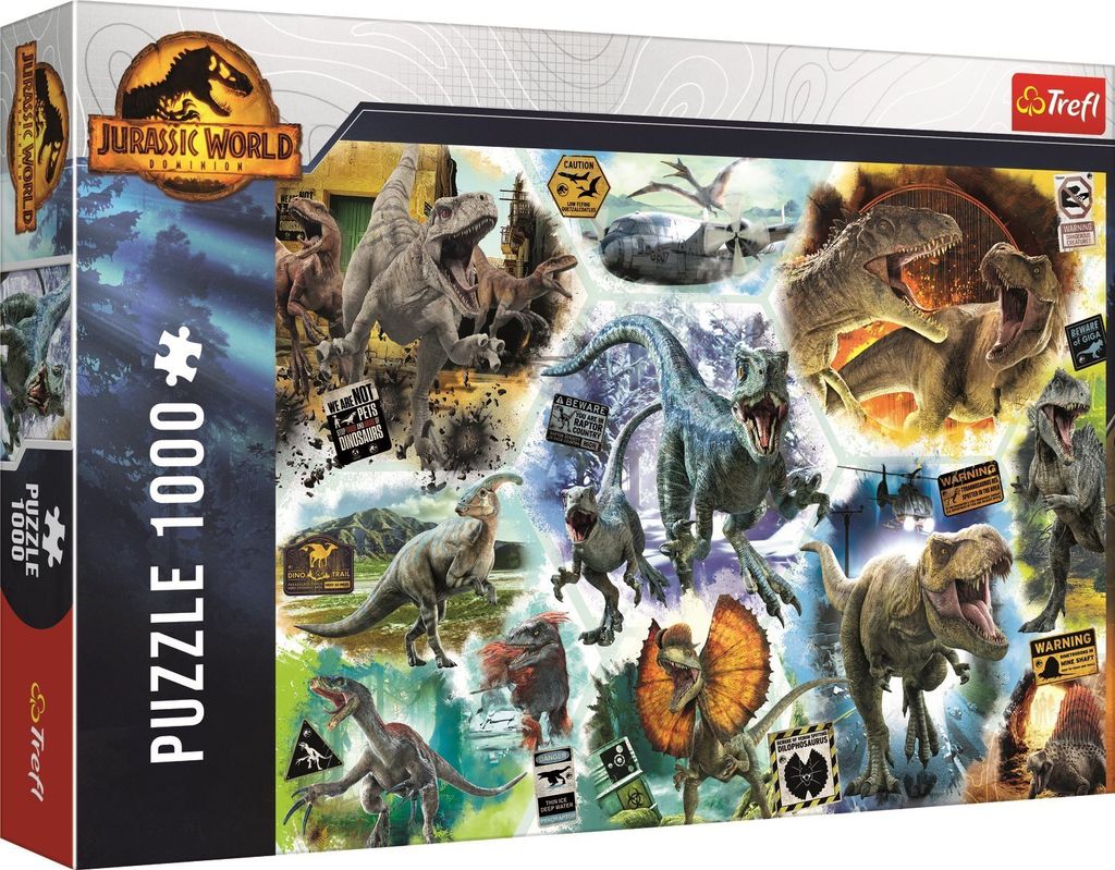 TREFL Puzzle Jurassic World: Herrschaft 1000 Teile