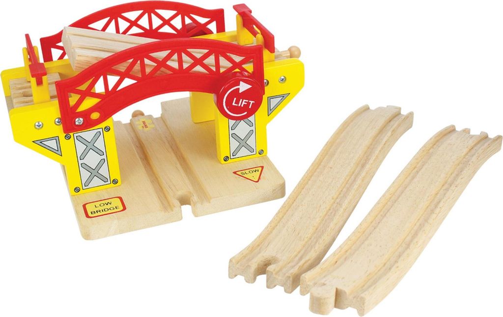 Bigjigs binari in legno Hefbrug Immagine del prodotto 