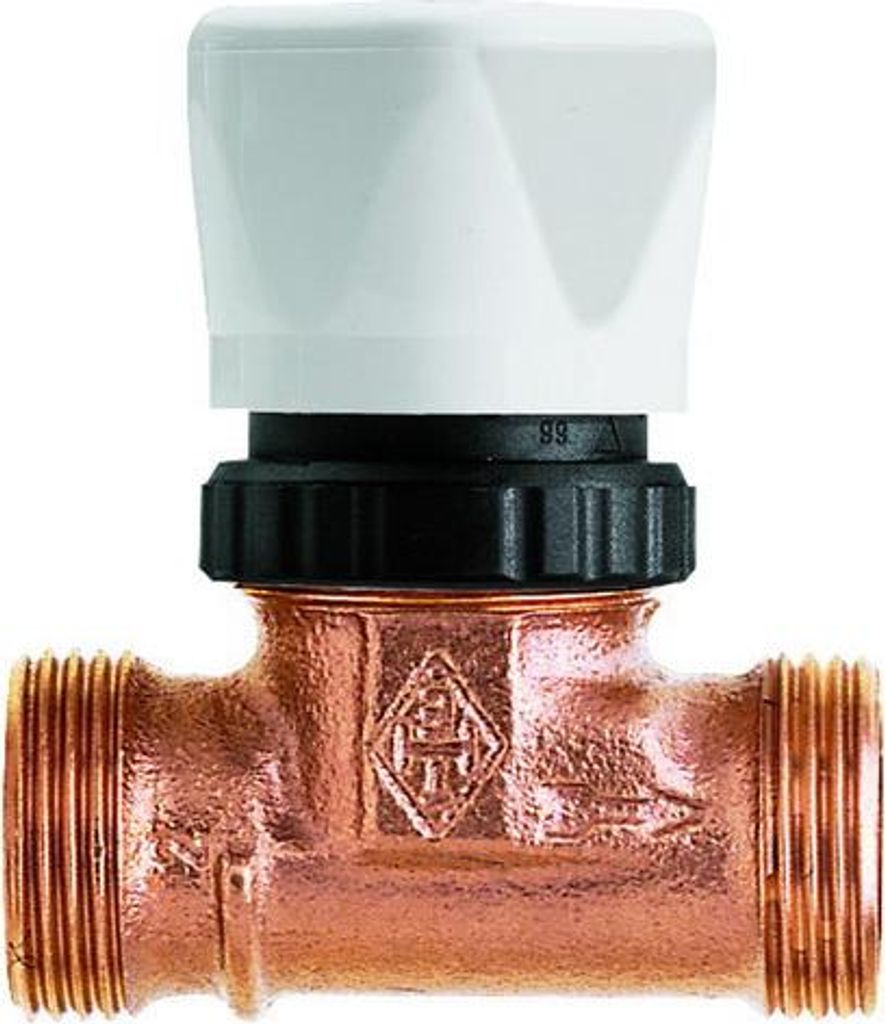 HEIMEIER Vorlauf-Regulierventil G 3/4 Außengewinde mit Handregulierkappe 1308-02.000