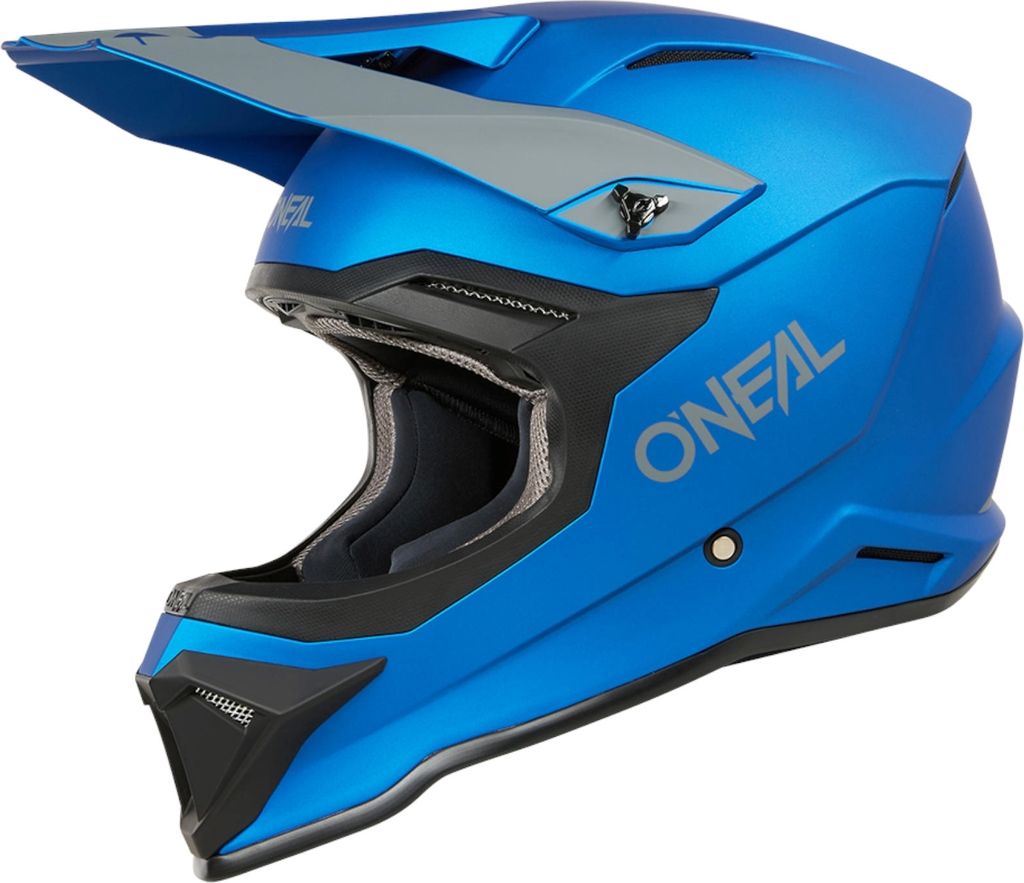 O'NEAL Motocross Helm 1SRS Solid , Blau, S
