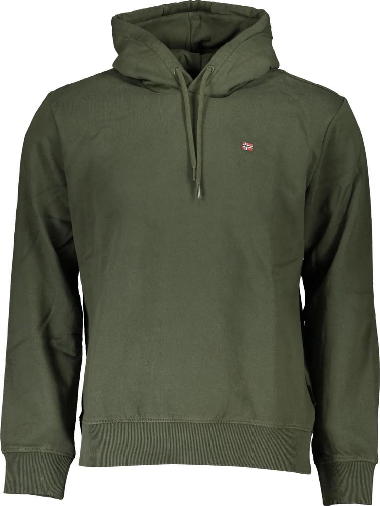 Napapijri Herren SWEATSHIRT Grün NP0A4FQVBALISHOOD_VEGE4 : Größe - S Größe: S