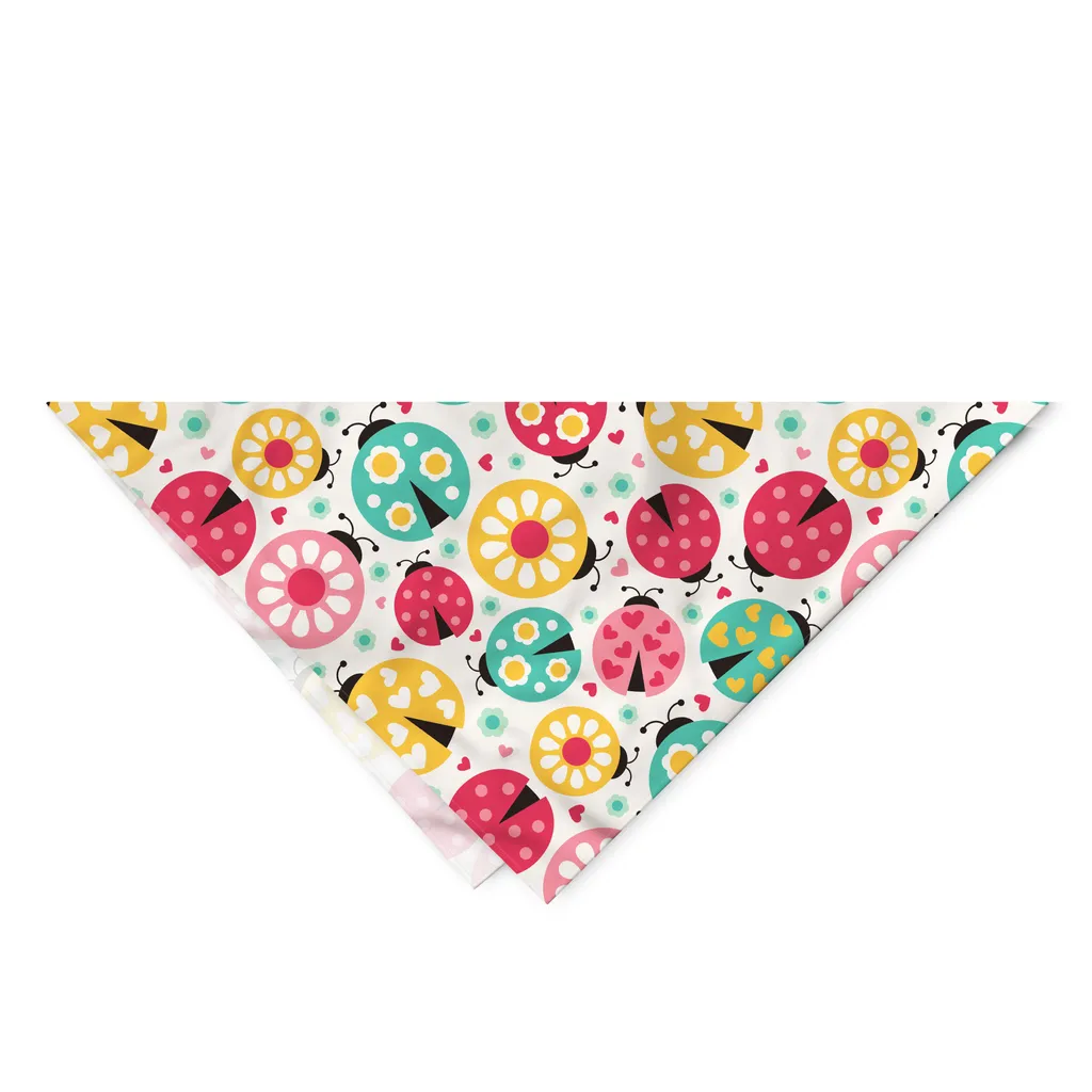 Bandana Astratta Coleottero ABAKUHAUS 55x55 cm - Stile Pet Fashion - 2