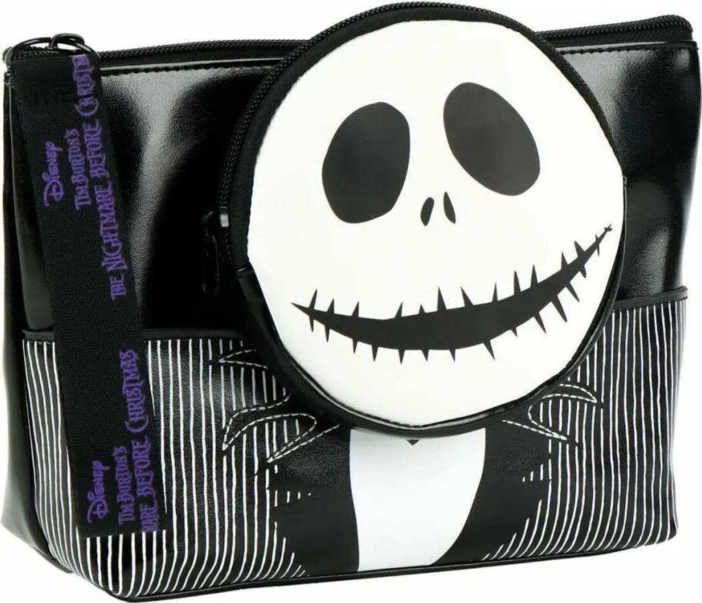 Pochette maquillage Disney Nightmare Before Christmas zippée et solide