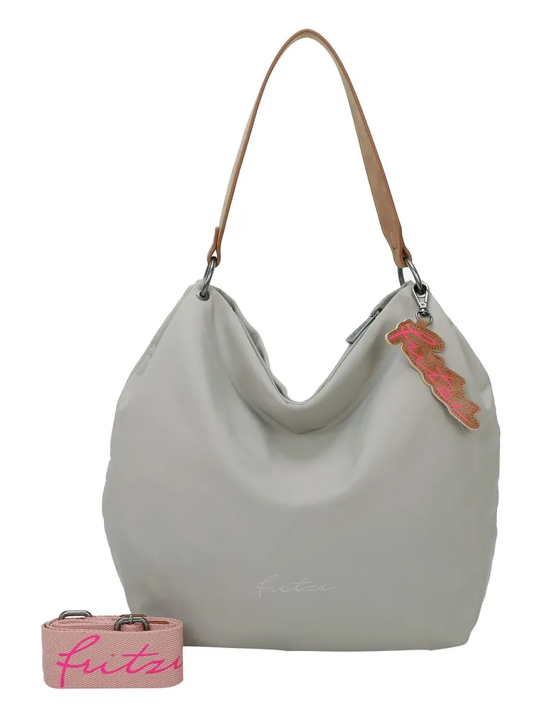 Fritzi aus Preußen Joshi02 Sky Hobo Bag Stone Grigio Chiaro - Compra Ora
