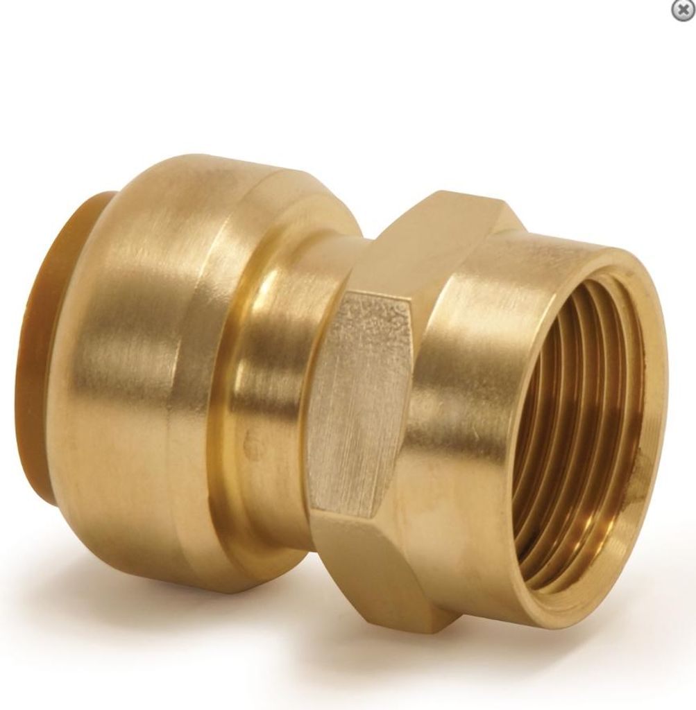 TECTITE CLASSIC Druckfitting Muffe 22x3/4 GW 45292