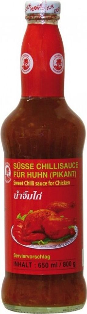 Cock süße Chilisauce für Huhn und Fleisch fruchtig Pikant Produktbild 3