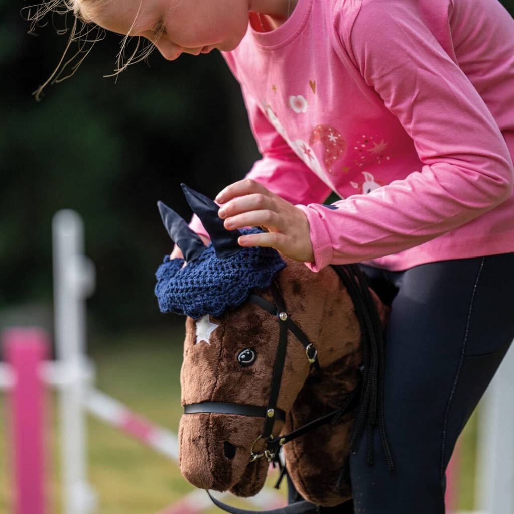 HKM Fliegenhaube Hobby Horsing dunkelblau 137546900 Produktbild 4