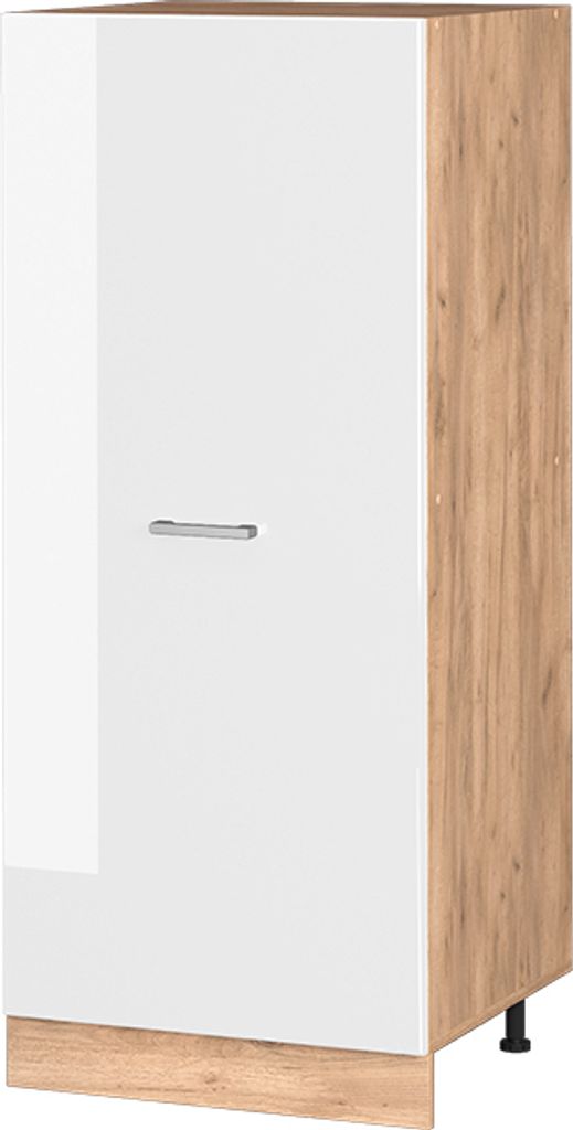 Vorratsschrank Vicco R-Line Weiß Hochglanz 60 cm, Model Produktbild 