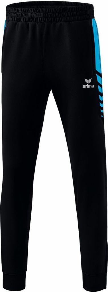 Erima Six Wings Worker Hose Schwarz/Curacao Junior