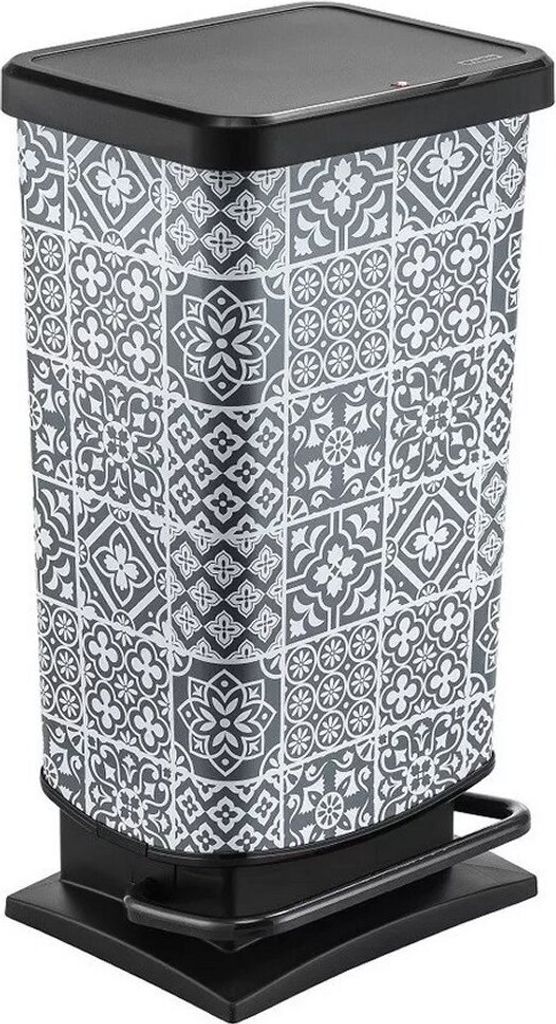 Rotho Paso Papierkorb 40 L Ornament 1754111015