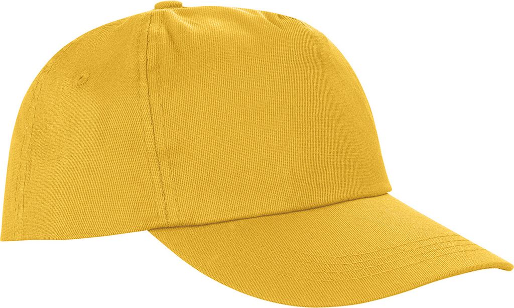 Result Headwear - "Houston" Kappe 5 Segmente RW10427 (Einheitsgröße) (Gelb)