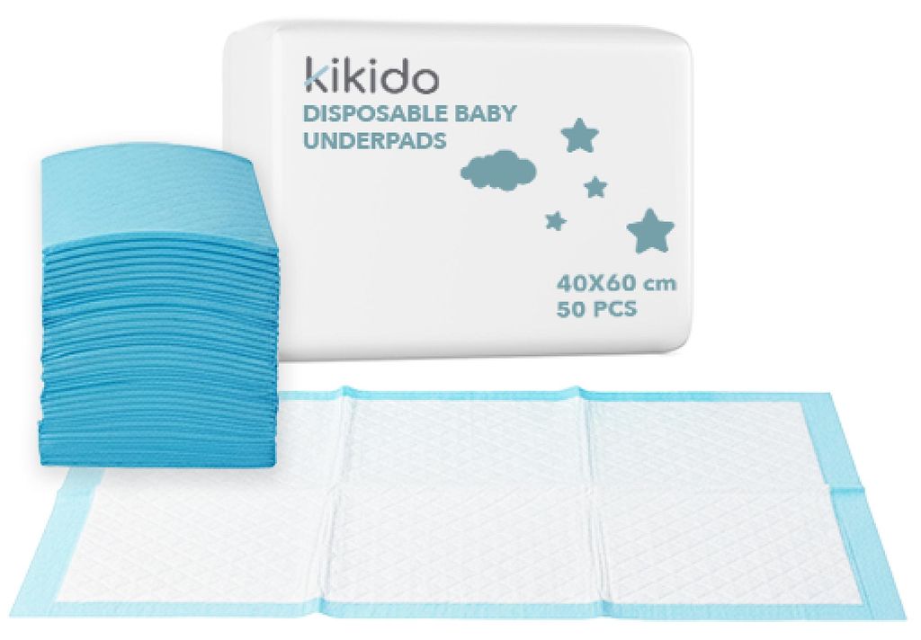 Kikido Podkłady higieniczne dla niemowląt na przewijak Zdjęcie produktu 