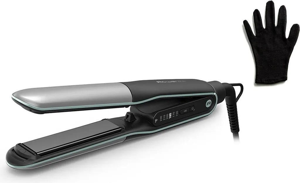 Lisseur boucleur Rowenta SF7120 2en1 pour un coiffage lisse ou ondulé