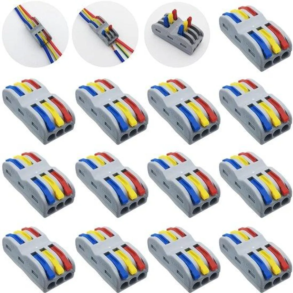 Connecteurs réversibles 6 broches 3 voies : stop aux erreurs de câblage