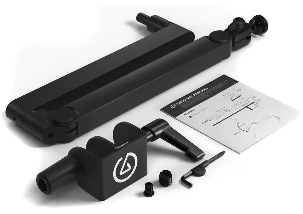 Support Micro Elgato Wave Mic Arm Pro LP Idéal pour Streamer et Podcast