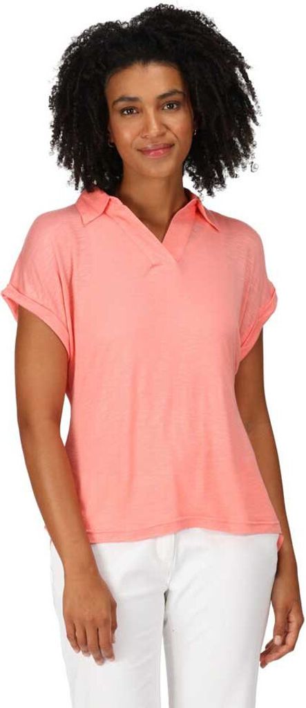 Regatta Lupine Kurzarm-poloshirt Rosa 12 Frau Rosa 12
