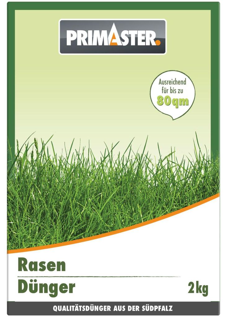 Primaster Rasendünger 2 kg für 80 m² Produktbild 