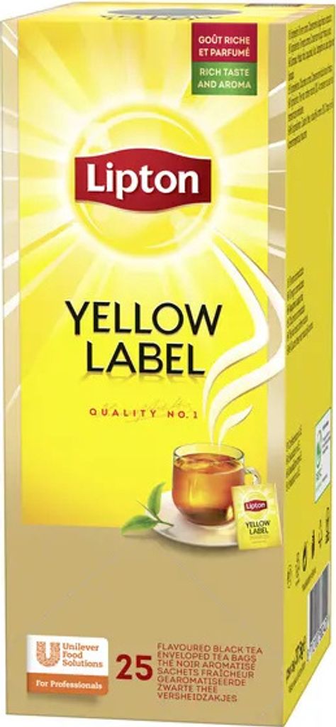 Lipton Feel Good Selection Tee gelbes Etikett (6x25 Stück)