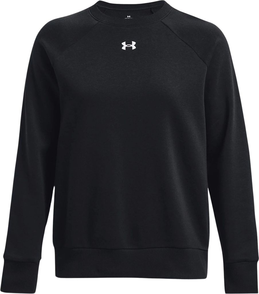 Under Armour Ua Rival Fleece Crew Sweatshirt-Schwarz 1379508-001__LG