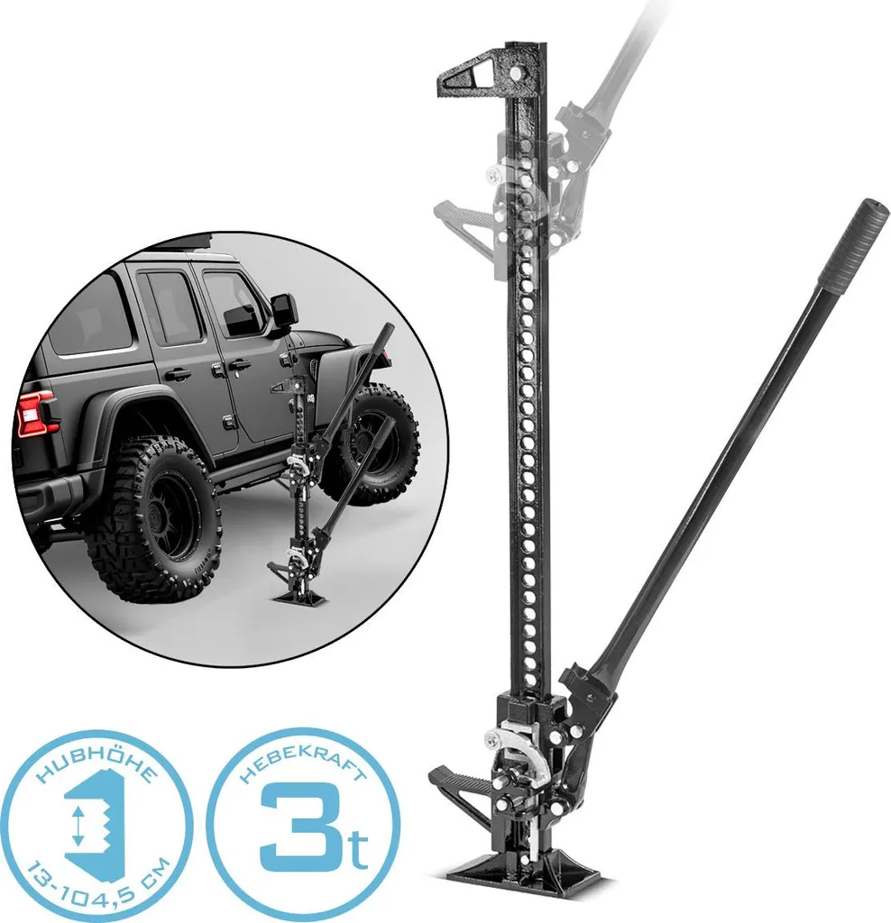 Cric Agricolo STAHLWERK 3t 104 cm - Binda Meccanica per Fuoristrada