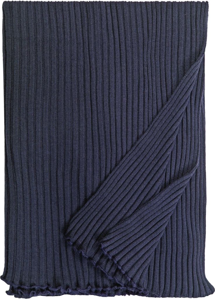 Eagle Products Schal Wollschal Strickschal marineblau 65 x Produktbild 