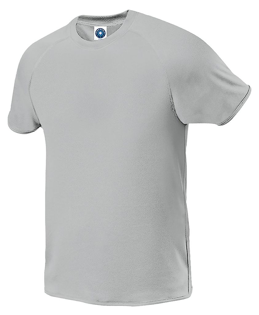 Starworld - T-Shirt für Herren, Sport LT4124 (S) (Grau meliert)