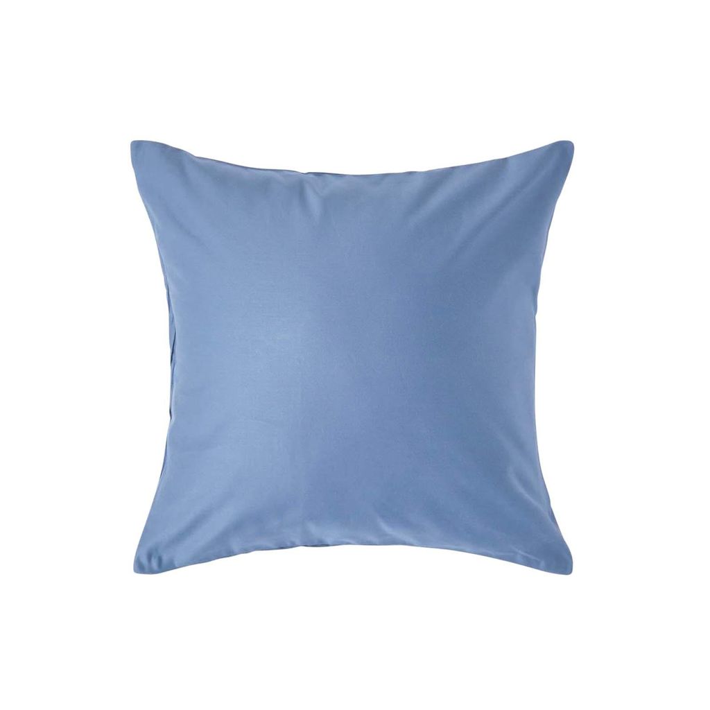 HOMESCAPES Taie d'oreiller densité 1000 fils bleu ciel, 40 Image du produit 