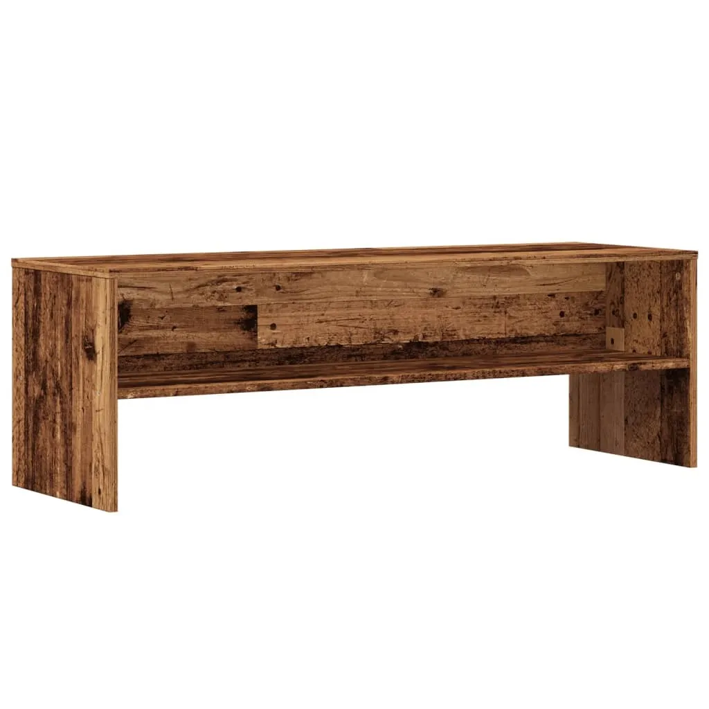 Mobile Porta TV Industriale SYFAX 120x40x40cm - Design Legno Vecchio