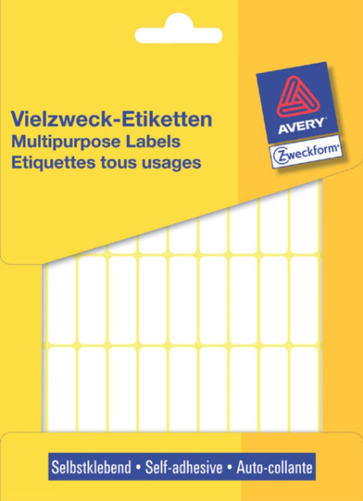 Avery Zweckform Vielzweck-Etiketten, 13 x 8 mm, weiß (3041) ab 1,93 € | Preisvergleich bei Avery Zweckform Vielzweck-Etiketten, 13 x 8 mm, weiß (3041) ab 1,93 € | Preisvergleich bei