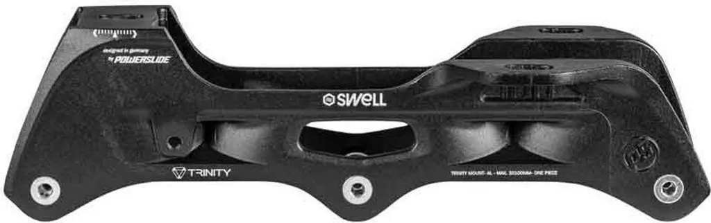 Châssis roller Powerslide Elite 3x110 Trinity en aluminium noir - 5