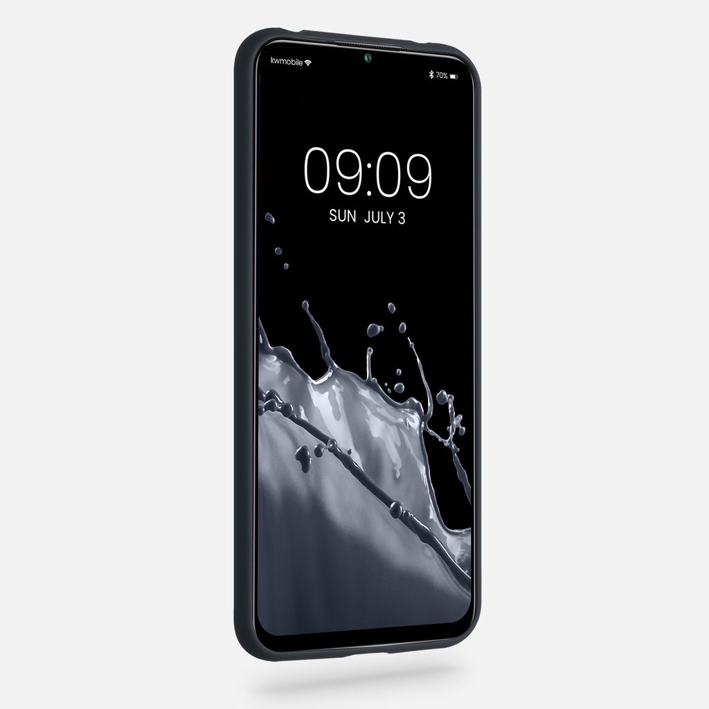 LuluMain Handyhülle Mit Ring-Ständer Für Xiaomi Mi 10 Lite 5G – Magnetisch, Stoßfest, Navy Blau