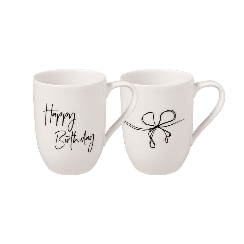 Villeroy & Boch Statement Becher mit Henkel "Happy Produktbild 