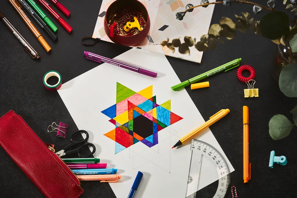 STABILO pointMax ARTY 24 Colori - Penne per Appunti e Studio - 9