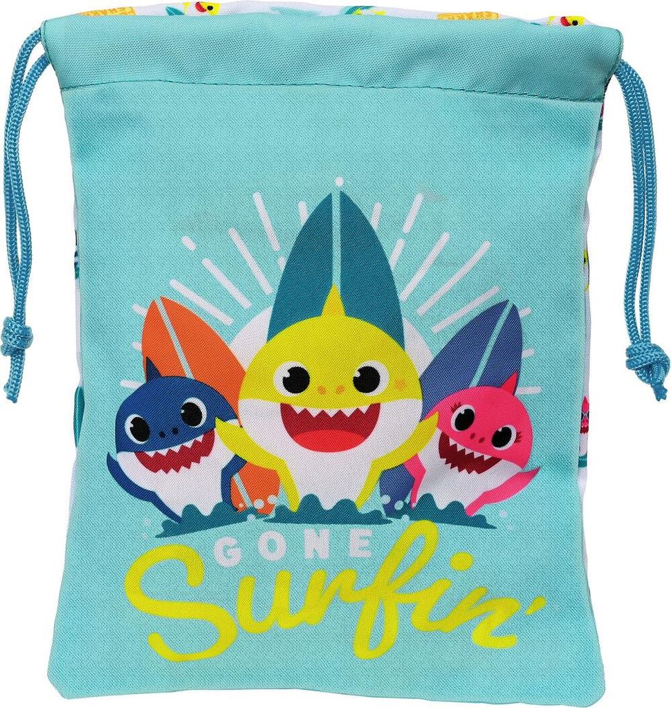 Baby Shark Surfing Lunchbag 25cm