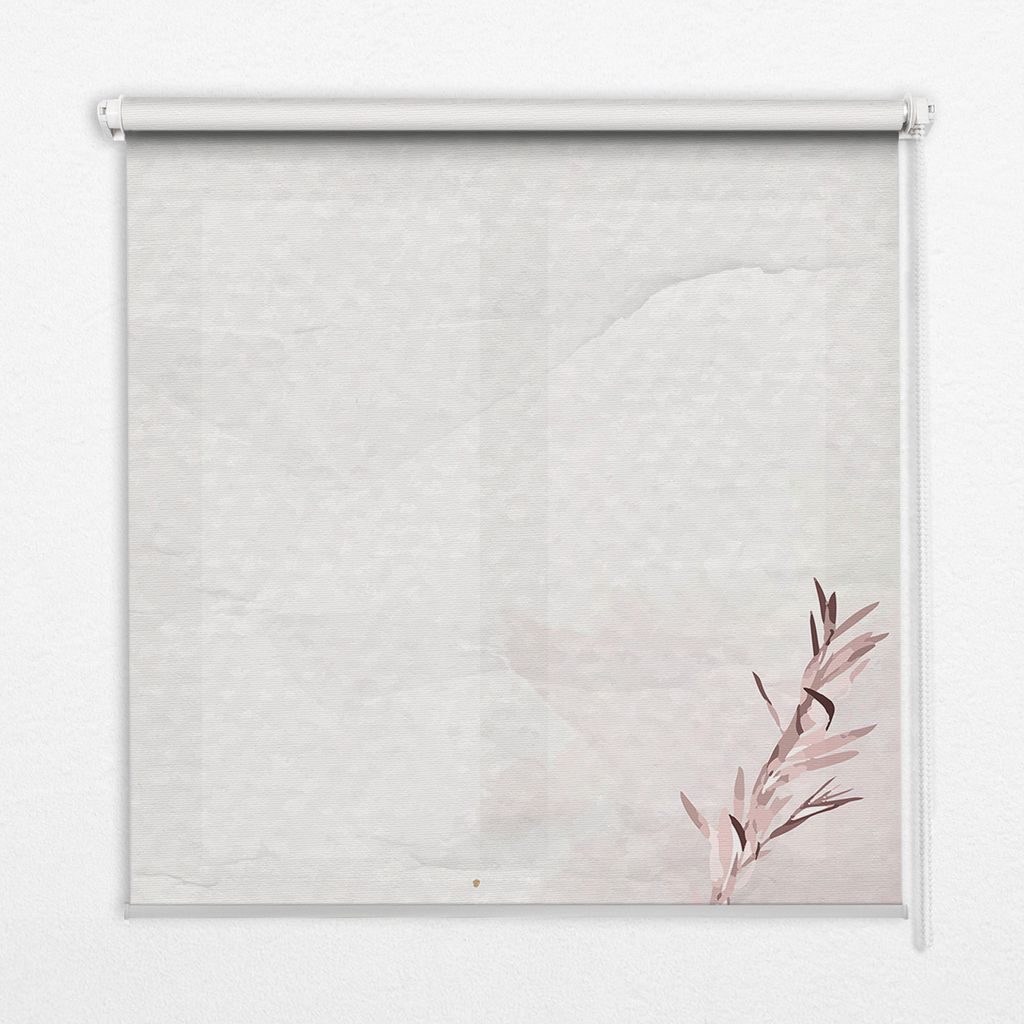 Seitenzug-Rollo Fensterrollo Jalousie - Lichtdurchlässig Springrollos - 110x240 cm - Zerknitterte Karte