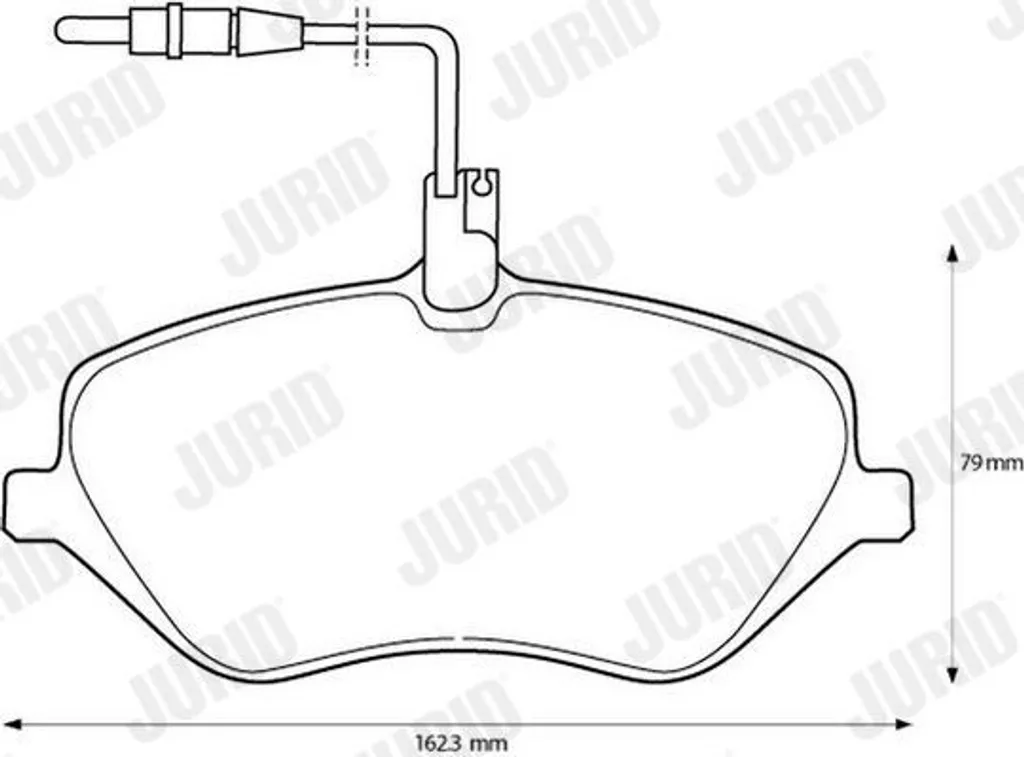 Plaquettes de frein JURID 573131J : Performance et Longue Durée 407