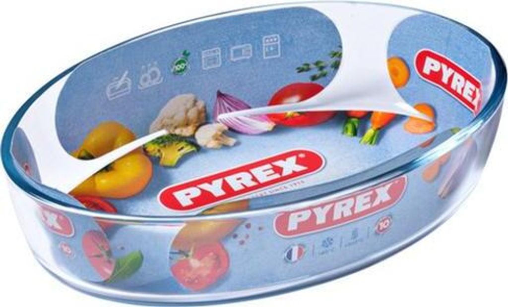 Misa Zapekacie Ovál. Pyrex 1,6L, 26X18X6Cm, Sklo Obrázok produktu 