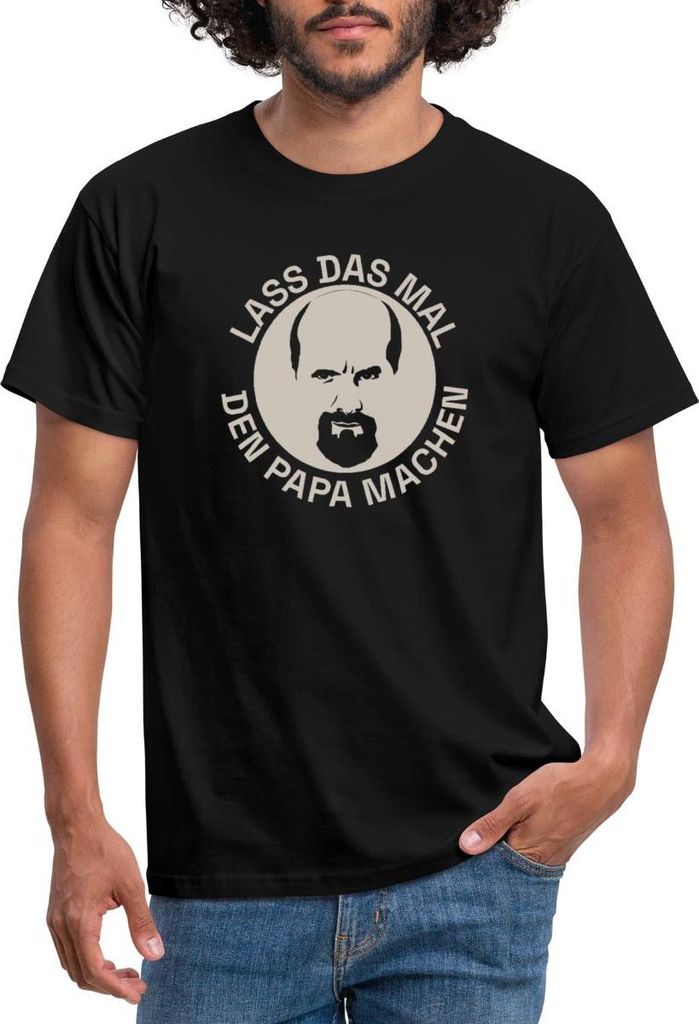 Spreadshirt Stromberg Lass Das Mal Den Papa Machen Männer T-Shirt, XXL, Schwarz