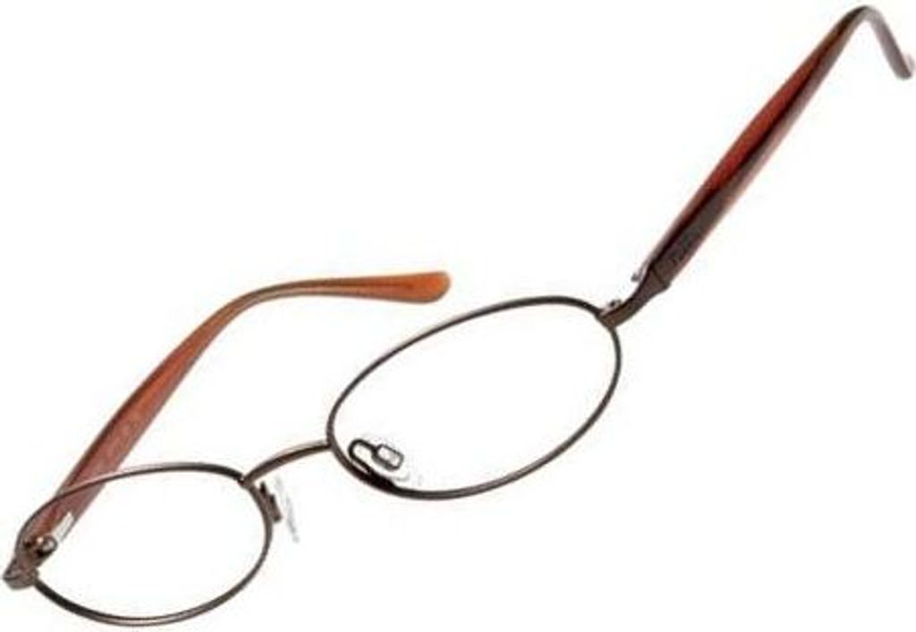 Fossil Korrektionsfassung Brille Metall Kunststoff Braun 51/17/135 - OF1161200