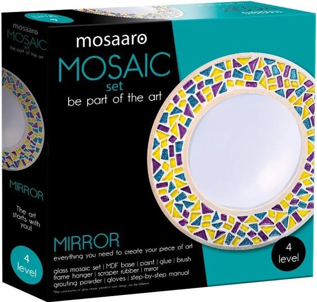 Comment Créer sa Déco ? Kit Mosaïque Miroir pour Débutant sans Échec