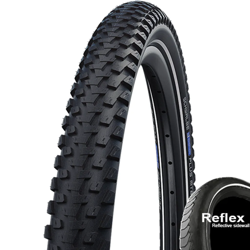 Pneu Vélo Schwalbe Marathon Almotion OSC - 55-584 (27.5×2.15'') 650B - Pneu Tringle Souple Avec Protection Micro Skin