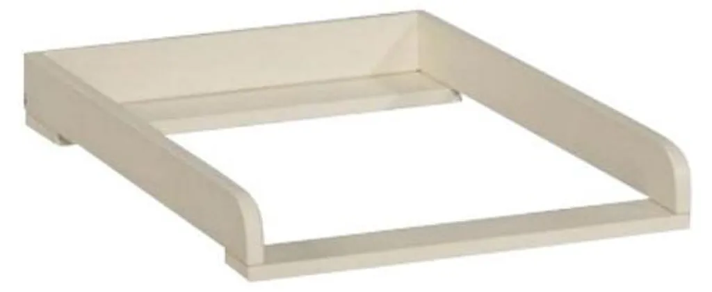 Optimisez l'espace bébé avec la commode Erik blanche 2 portes - 4