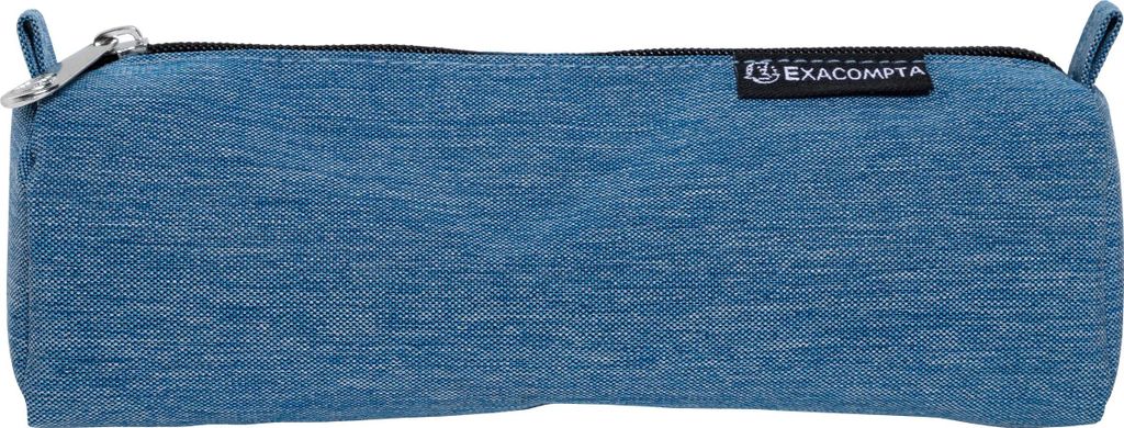 Exacompta 6x Schlampermäppchen mittelrund Denim 500 21x6x75 cm 3 sortiert 52780E