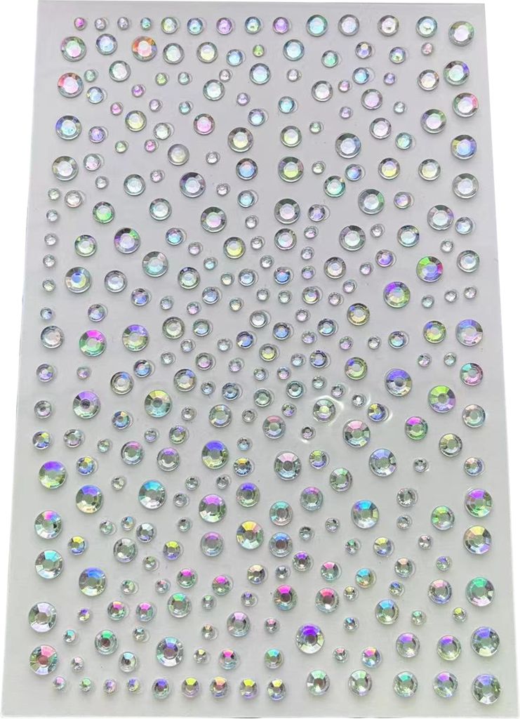 Strass-Aufkleber, Kunstperlen, selbstklebend, rutschfest, für Festivals, Gesicht, Juwelen zum Aufkleben auf Konzert-Make-up, Gesicht, Haare, Körp...