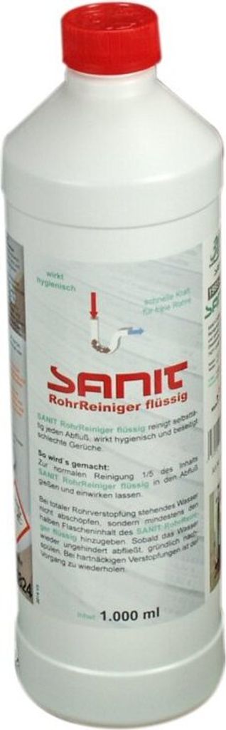 Sanit RohrReiniger-flüssig 1000ml Produktbild 2