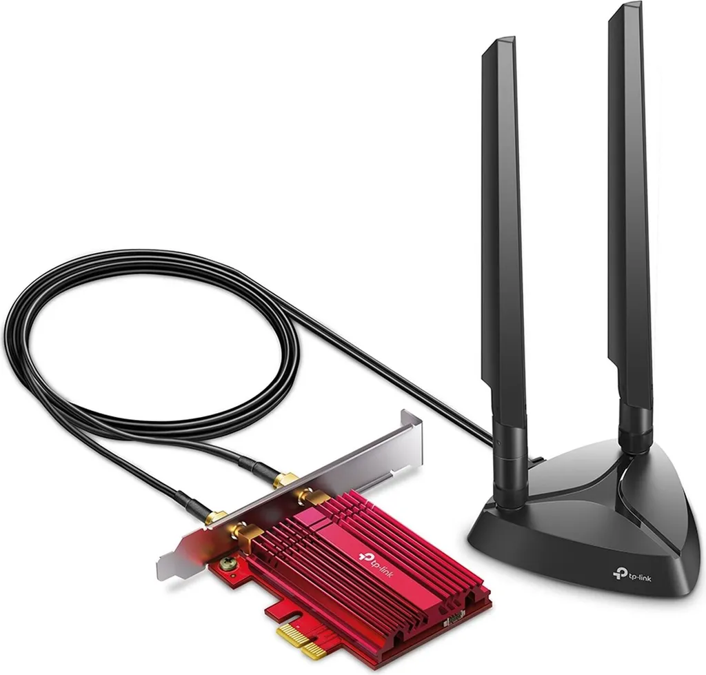 Adaptateur WiFi 6E TP-Link Archer TXE75E AXE5400 avec Bluetooth 5.2